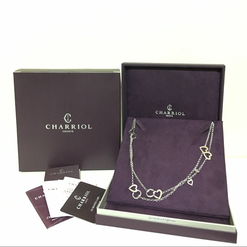 CHARRIOL 100 Ways To Love Heart Necklace